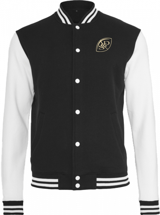 Sportyfied - Søllerød Golddiggers College Jacket Adults - Schwarz & weiß