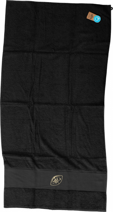 Sportyfied - Søllerød Golddiggers Bath Towel - Black